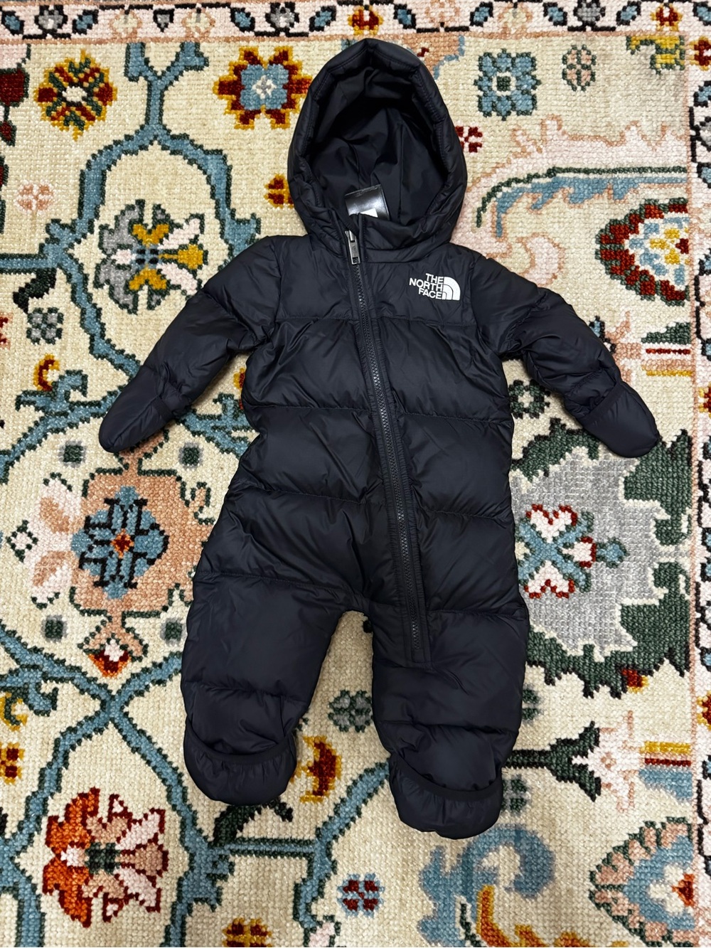 North Face Baby 1996 Retro Nuptse One-Piece Snowsuit